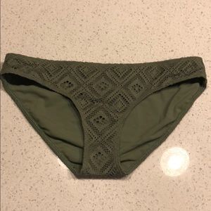 Aerie Hunter Green Swim Bottoms